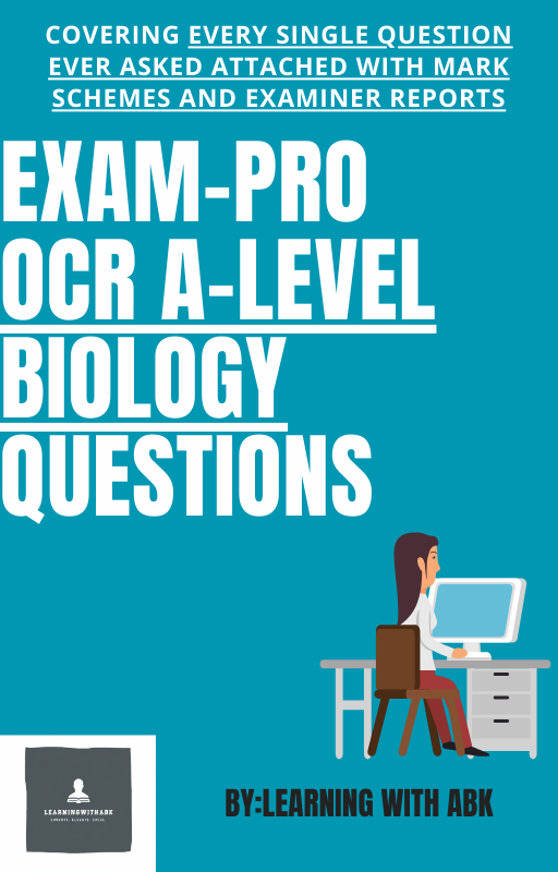 EXAM PRO QUESTION BANK - OCR A-LEVEL BIOLOGY (2024 INCLUDED!)