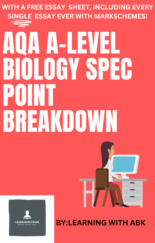 aqa a level biology essay titles
