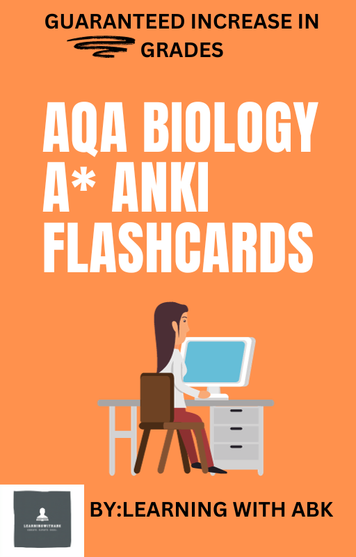 AQA A-LEVEL BIOLOGY - ANKI FLASHCARDS - THE ULTIMATE GUIDE TO AN A* ...