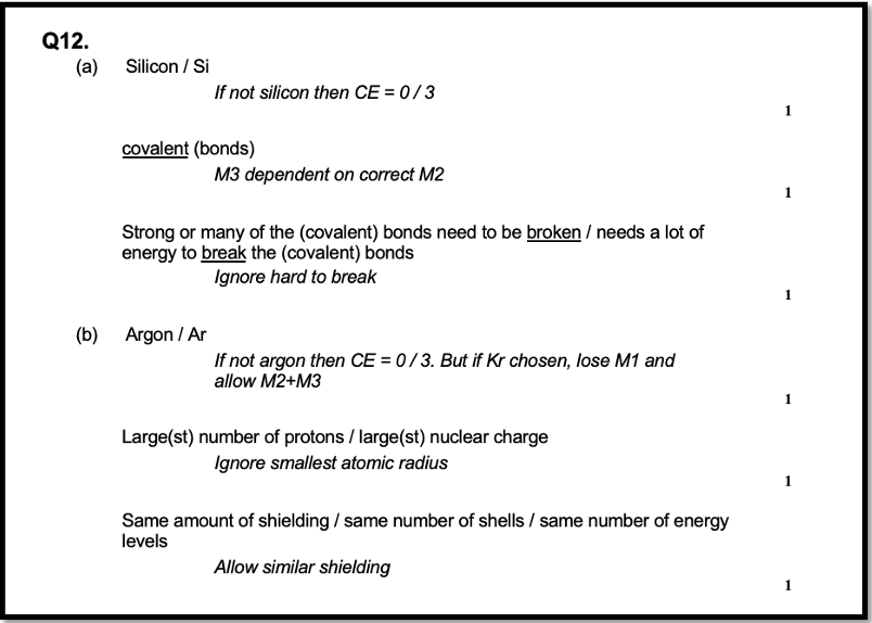 EXAM PRO QUESTIONS - AQA A-LEVEL CHEMISTRY + 2024 EXAM PAPERS