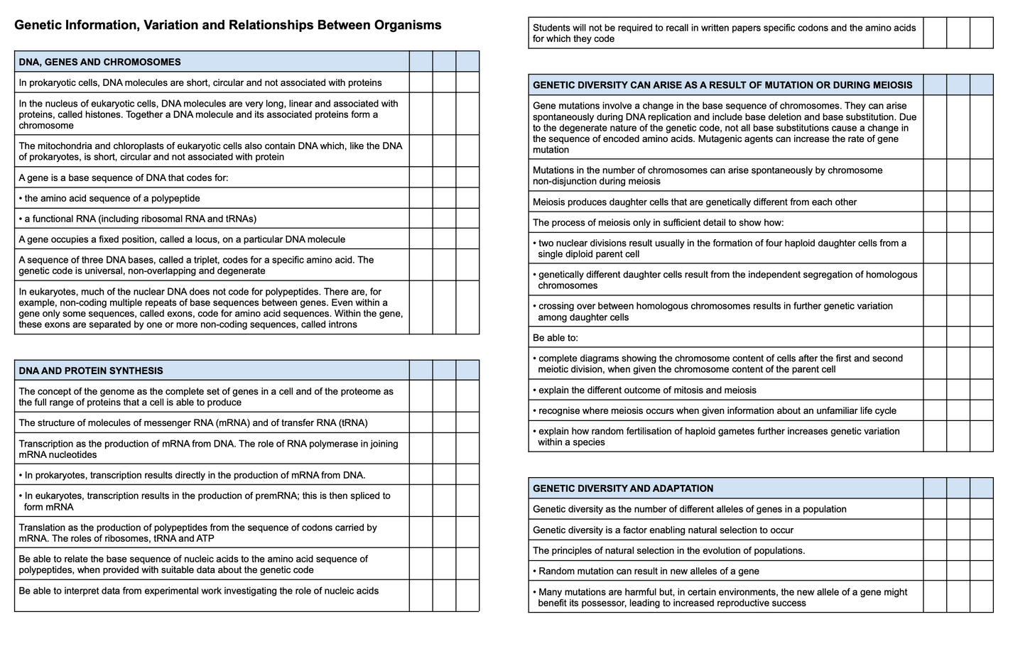 essay titles aqa a level biology