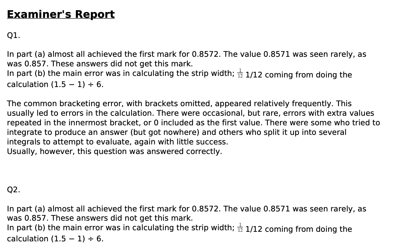 EXAM-WIZARD QUESTIONS - EDEXCEL A-LEVEL MATHS